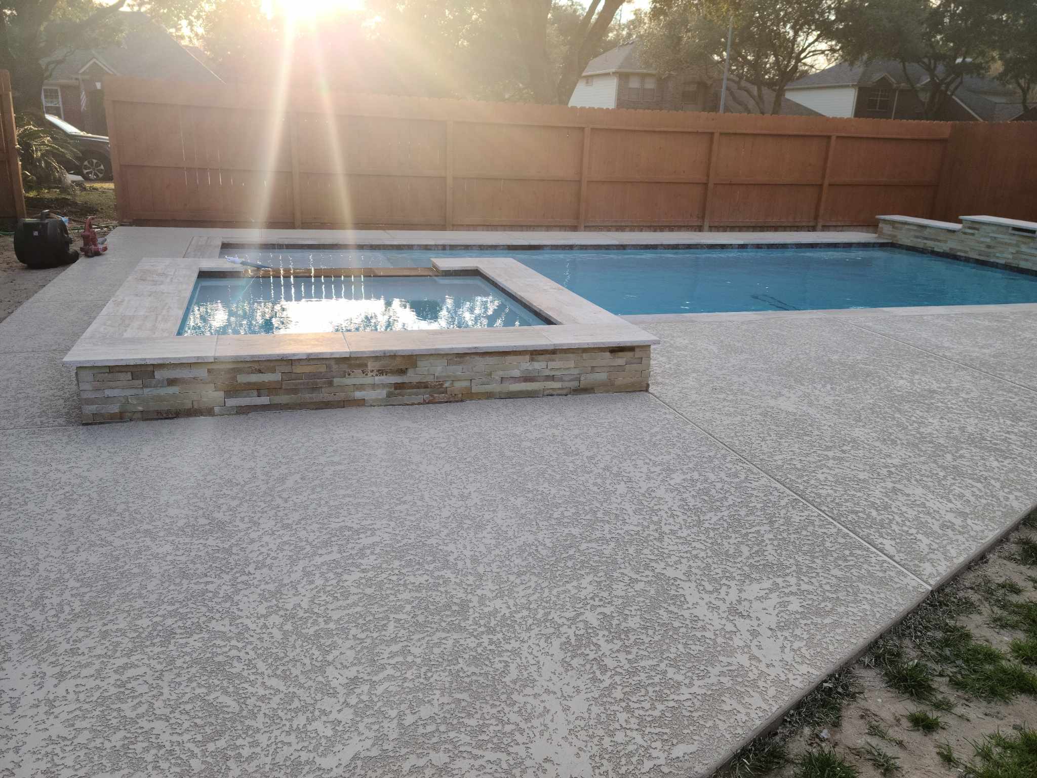 Pool project photo